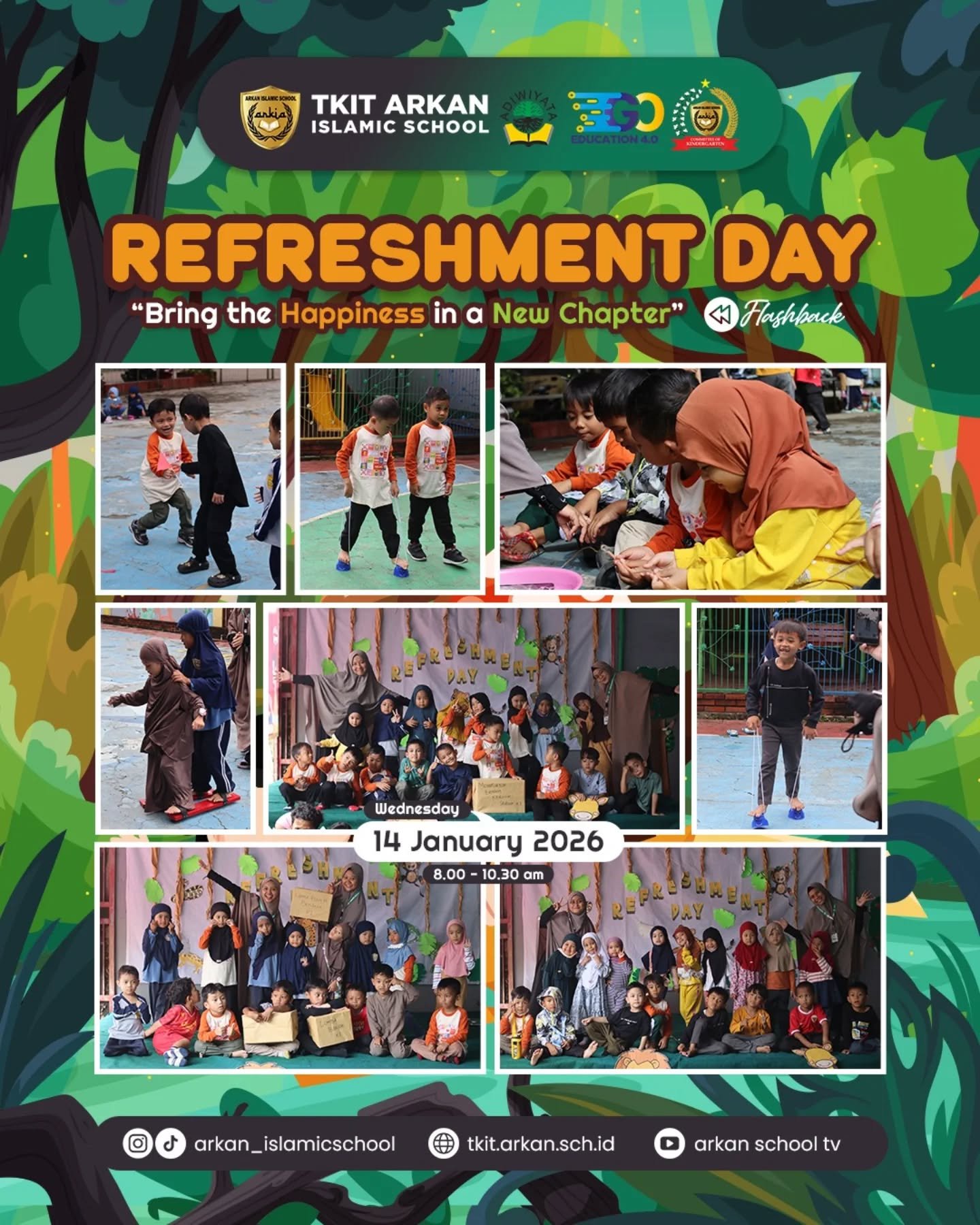 Maa syaa Allaah tabarakallah, Hari ketiga kegiatan Refreshment Day#sekolahdigital #sekolahislamterpadu #sekolahbekasi #sekolahislam #sekolahramahanak