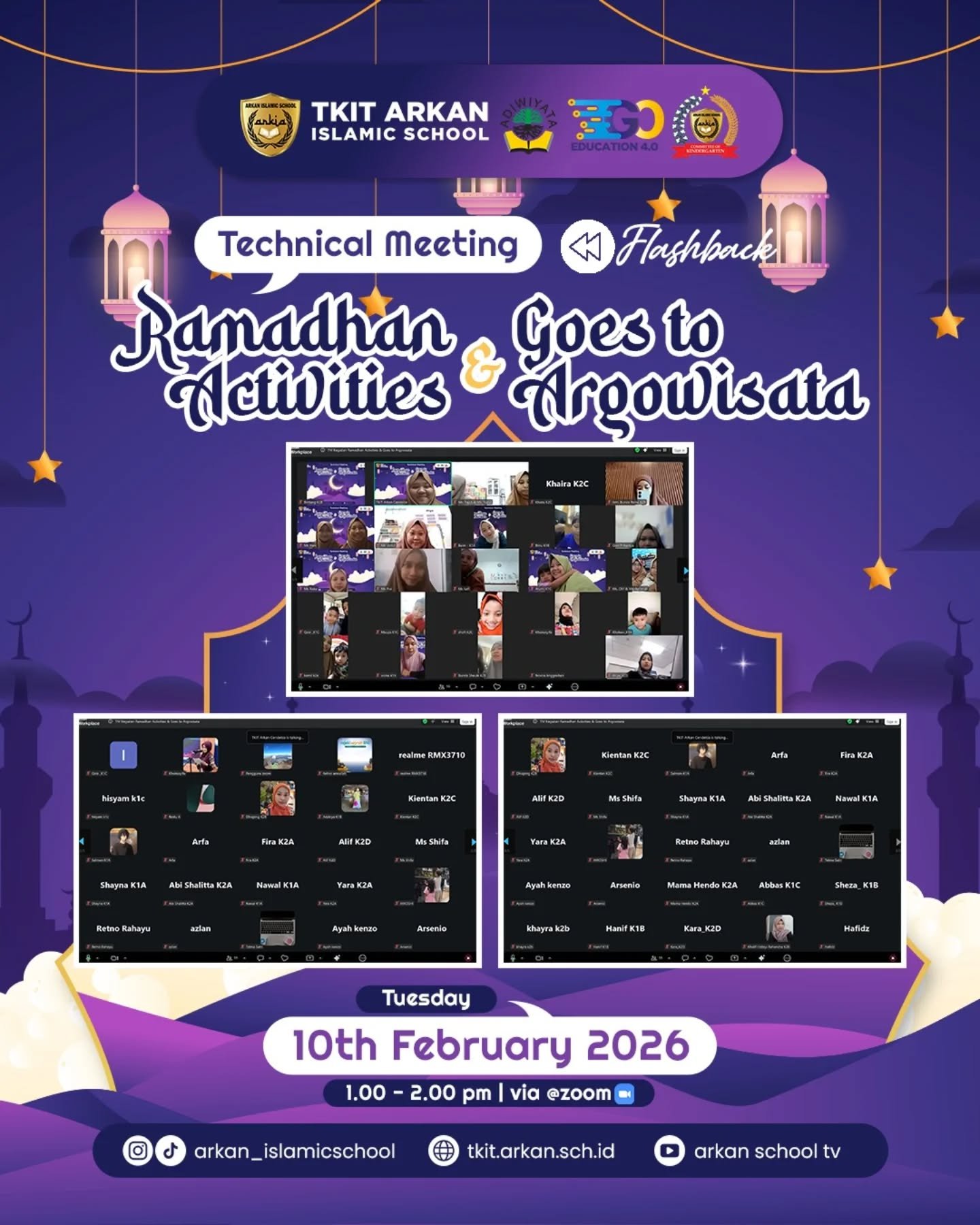 Maa syaa Allaah barakallah, terimakasih sudah berkenan hadir ayah bunda 🤗#sekolahsehat #sekolahdigital #sekolahislamterpadu #sekolahramahanak #sekolahislam