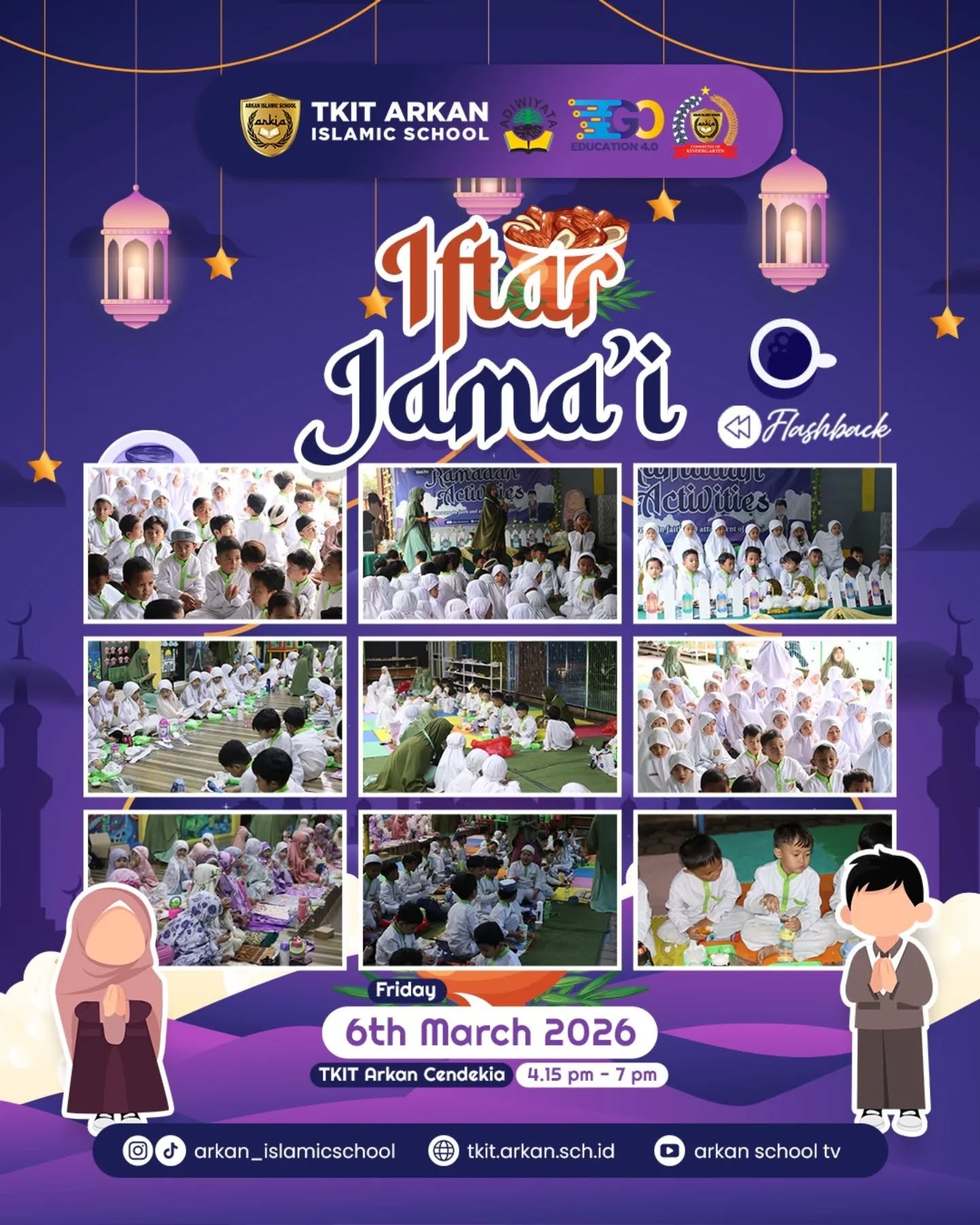 Flashback kegiatan Ifthor Jama'i Jum'at kemarin 🤗