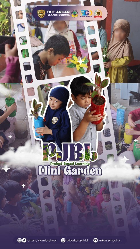 Jempol Hijau Cilik Sedang Beraksi! 🌱✨Siapa sangka tangan-tangan mungil ini bisa jadi "petani" hebat? Kemarin, ananda shalih-shalihah TKIT Arkan Cendekia belajar membuat Mini Garden mereka sendiri!Dari mulai belajar tekstur tanah, memilih tanaman hias yang cantik, sampai menghias pot dengan batu warna-warni. Seru banget melihat antusiasme mereka saat menata tanaman untuk pertama kalinya. 💦Melalui kegiatan ini, Ananda belajar tentang:
Tanggung Jawab: Merawat makhluk hidup.
Sabar: Menunggu tanaman tumbuh.
Sensorik: Merasakan tekstur tanah, air, dan daun.Ada yang sudah tidak sabar melihat kebun mininya tumbuh di sekolah?😍#MiniGarden #TamanCilik #BelajarSambilBermain #KegiatanTK #greenschool