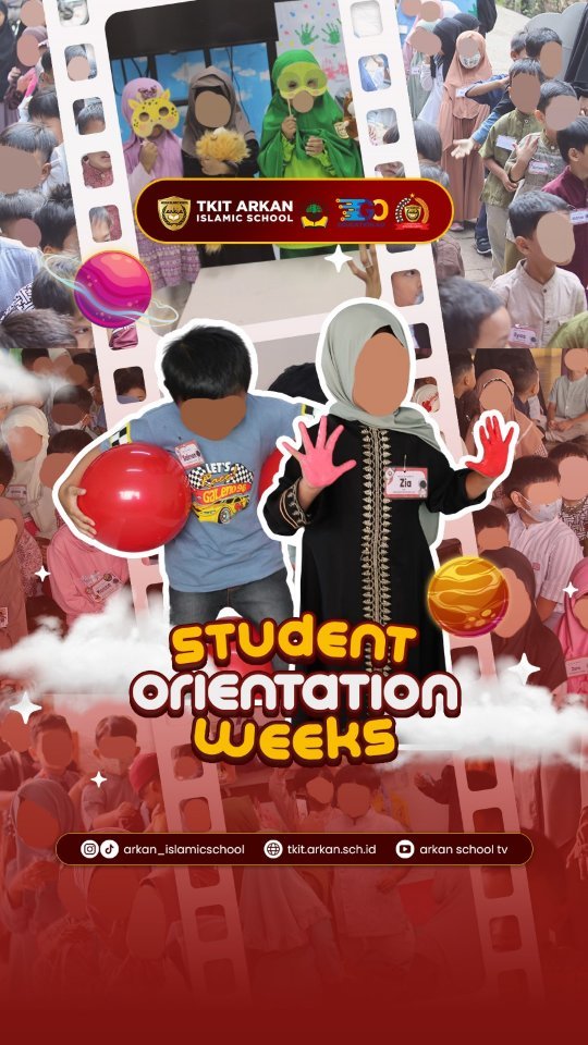 Assalamu'alaykum, Ayah Bunda ✨Alhamdulillah, Student Orientation Weeks program for the 2026/2027 academic year has been successfully completed.Thank you so much, Ayah Bunda, for your cooperation, patience, and support during these past two weeks of adjustment. We know the process hasn't always been easy, there were tears, and there were smiles too, but every small step has become a strong foundation for Ananda's learning journey ahead.Starting next week, we will move into our regular teaching and learning routine. Let's continue supporting the growth and development of our Ananda Shalih-Shalihah together throughout this academic year 🤍Once again, thank you for trusting TKIT Arkan Cendekia with your child's education.Barakallahu fiikum 🌟TKIT Arkan Cendekia, Bilingual Integrated Islamic School